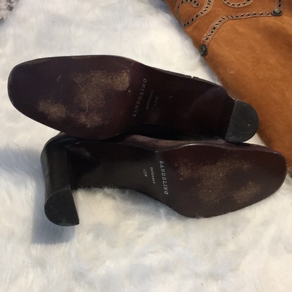 Bandolino brown suede booties - Picture 6 of 7